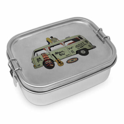 PPD Freiheit Steel Lunch Box Brotdose Lunchbox Vesperdose Edelstahl 900 ml
