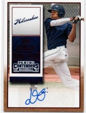 2015 Panini Contenders DRAFT TICKET RED Demi Orimoloye BREWERS AUTO RC 44
