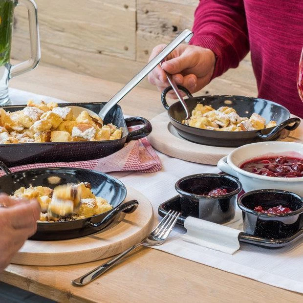 Bratrohrpfanne Bratreine Raine Bräter Emaille Bratpfanne Ofenform Bratenform - Bild 4 von 4