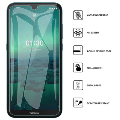 Pellicola Anti Impronte Pellicola In Vetro Temperato Per Nokia 2.2 - Protezione Schermo Antiurto, Antigraffio, Trasparente Pellicola Samsung A55 - Foto 2