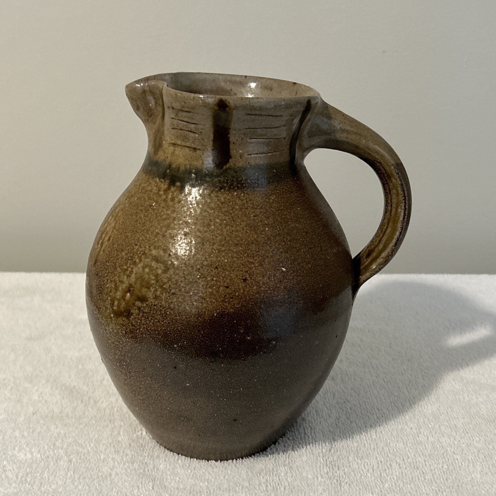 Mark Hewitt WMH North Carolina Pottery Large 9 inch Pitcher Jug