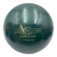 AMF Night Hawk Revenge Bowling Ball Green Made In The USA 11 lbs 7oz