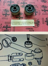 2 SILENTBLOCK BOCCOLE BRACCIO SOSPENSIONE ANTERIORE ALFA GIULIA SPIDER 60516902