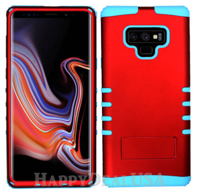 For Samsung Galaxy Note 9 - KoolKase Hybrid ShockProof Cover Case - Red (R)
