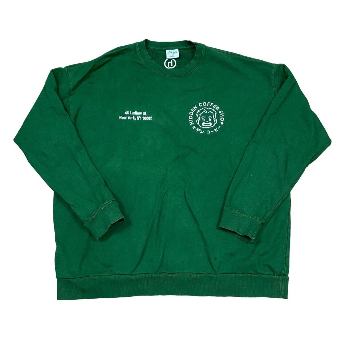 HIDDEN NY LOGO CREWNECK XL 【公式通販】