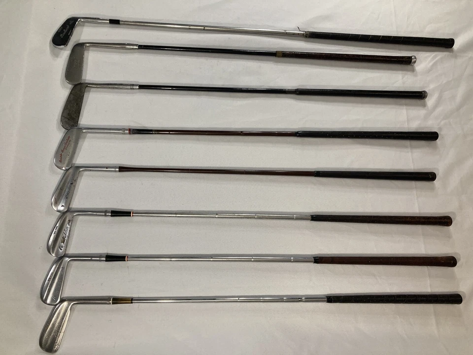 Lote De 8 Putter Club De Golf Patty Berg De Colección Tom Nicholson Acero Inoxidable Foto 2 de 4