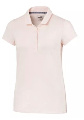Puma Golf Shirt Polo Womens Fusion Mesh Small Pink RW NWT MSRP $60
