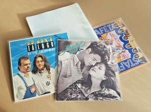 LP Hüllen, 100 µm (my), 12'', Schallplattenhülle, Vinyl Schutzhülle Außenhülle