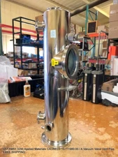 VAT AMAT 3290 Applied Materials CALWELD 10-111980-00 / A Vacuum Valve Vent Pipe
