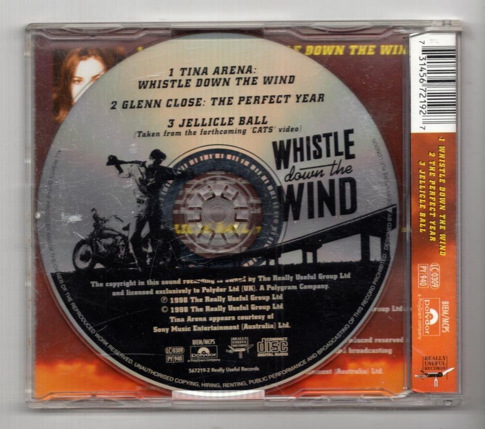 Whistle Down the Wind CD Tina Arena (1998) eBay