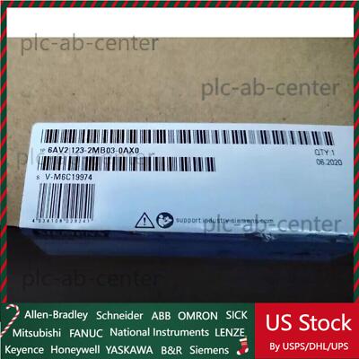 New Siemens 6AV2123-2MB03-0AX0 6AV21232MB030AX0 SIMATIC HMI KTP1200 Basic 12'' !
