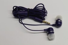 Genuine Dynex DX-EB01P 3425291 Purple In-Ear Headphones Earbuds