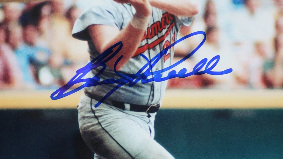 Orioles de exhibición de fotos 16x20 firmados por Boog Powell Foto 2 de 2