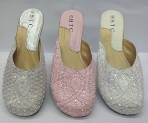 ladies evening slippers