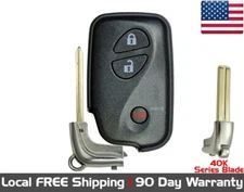 1x New Replacement Proximity Key Fob Remote For Select Lexus (Read Description)