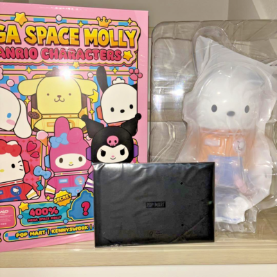 POP MART MEGA Collection 400% SPACE MOLLY Pochacco 295mm NEW