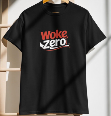 WOKE ZERO, lustiges T-Shirt, Geschenk für ihn, Vintage, AfD, Alice Weidel, Retro