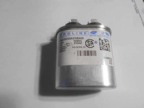 Climatek Run Capacitor 7.5 uF MFD 440 Volt Oval Fits Proline PB075E000A370BAGR