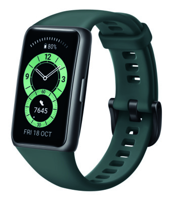 Huawei Band 6 (Fara-B19), Forest Green ''wie neu''