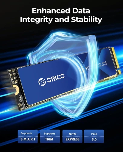 ORICO M.2 NVMe SSD 2TB 5000Mb/s PCIe 4.0 NVMe Gen4*3 Internal Solid State Drive - Picture 6 of 7