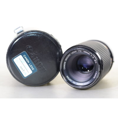 Canon FD 4,0/100 Makro FD 100mm 1:4 Macro SC Lens