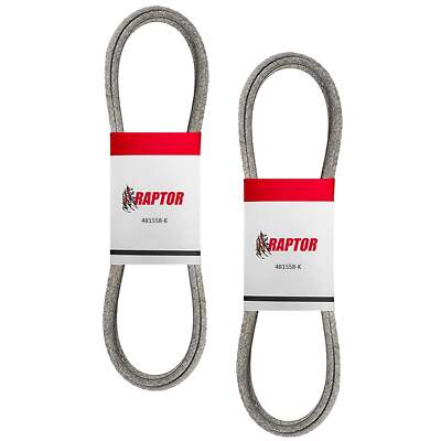 2PK Heavy Duty Deck Belt for Scag 61 Inch Turf Tiger Mowers 481558