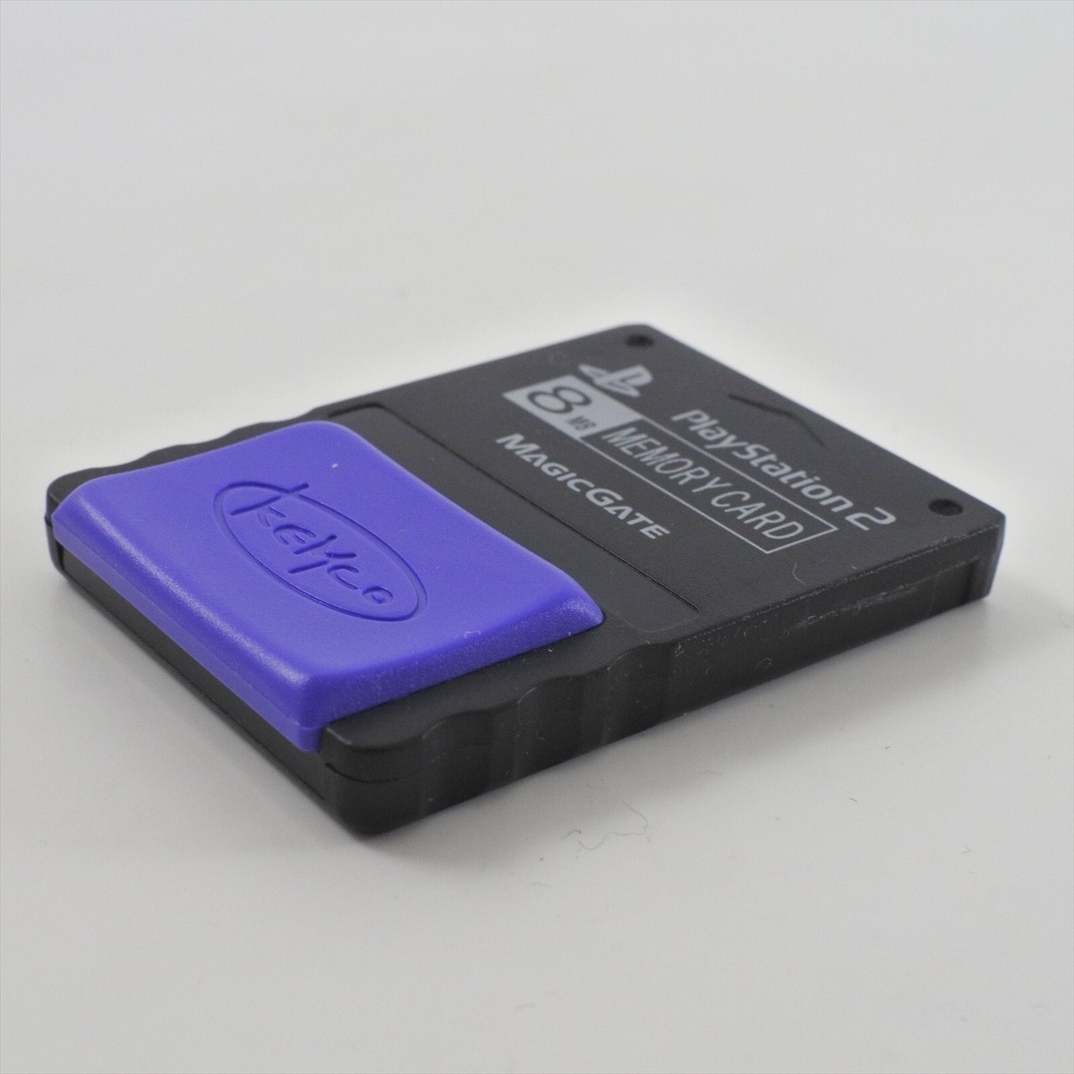 PS2 Memory Card 8MB KEMCO Black x Blue KMC10J Playstation 2 Made