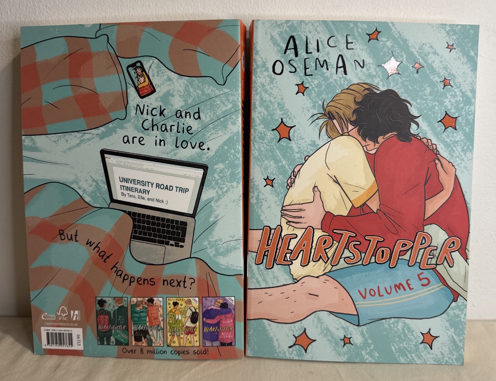 Alice Oseman Heartstopper Volume 5 Paperbacks x2 New Never Read