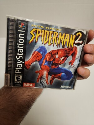 PS　スパイダーマン2 エンターエレクトロ　新品・未開封　プレイステーション スパイダーマン2 エンター・エレクトロ 箱説有 PS1