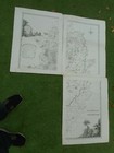 100% ORIGINAL LARGE SCALE NOTTINGHAMSHIRE MAPS X3 BY CHAPMAN C1774 SCARCE