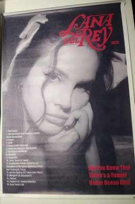 Lana Del Rey-Did you know that there s a tunnel under Ocean B. Set Of 2 Posters