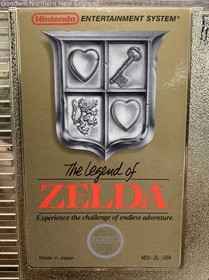 The Legend of Zelda Nintendo NES Video Game Authentic Cart Only Tested Works