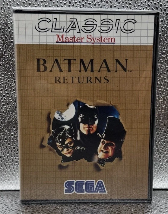 Batman Returns Sur Sega Master System - Complet (PAL) - Édition EUR - Bon état