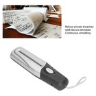 1 Mini Paper Shredder Compact And Portable For Home Office Use