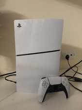 SONY PlayStation 5 PS5 SLIM BLU RAY DISC EDITION CONSOLE + CONTROLLER + CABLES