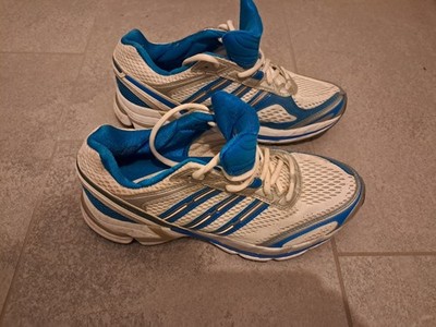 Adidas Supernova Cushion 7 39 1/3 Blau/Silber/Weiß Damen Wenig Getragen