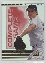 2013 Panini Pinnacle Clear Vision Complete Game Greg Maddux #CV23 HOF 0x5