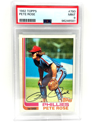 1982 Topps Pete Rose #780 card