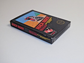 Mach Rider (NES) in original packaging with black case, US NTSC version