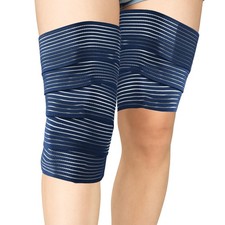 2 Pcs Hamstring Thigh Compression Wraps Adjustable Thigh Compression Support
