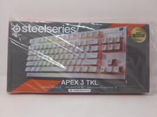 SteelSeries Apex 3 TKL Compact Gaming Keyboard White NIB