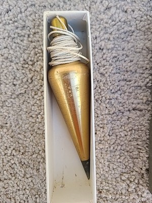Vantage Charles Bruning 18 Oz. Plumb Bob No.4568