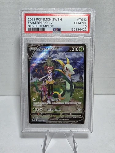 Serperior V TG13/TG30 Silver Tempest. PSA 10