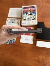 Monopoly (Nintendo NES) Excellent Cond CIB Complete w/ All Inserts - Ships Fast