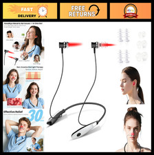 2-in-1 Red Light Therapy Device for Nose  Ears, Portable Infrared Pain Relief,