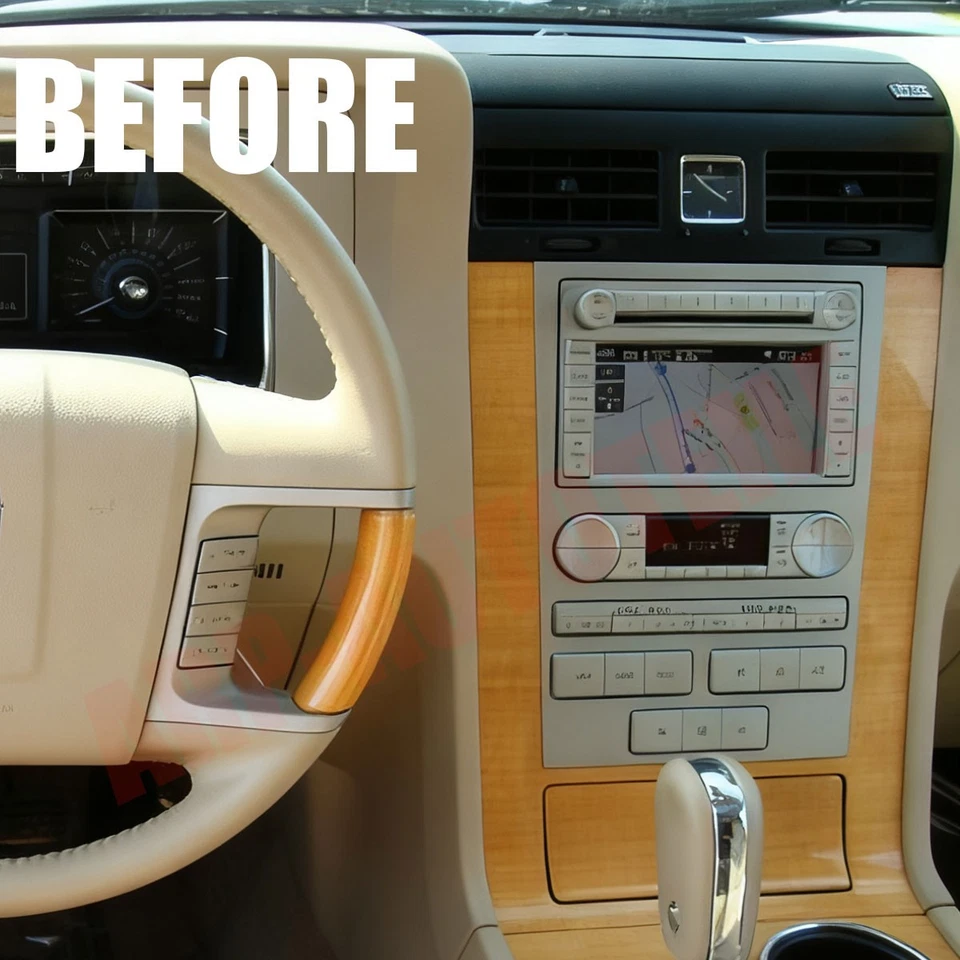 64G For Lincoln Navigator 2008-2014 Android 15 CarPlay Car Stereo Radio GPS NAVI - Image 2 of 4