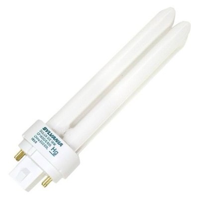 NEW LOT OF 5 Sylvania Dulux D/E 18W Compact Fluorescent Lamp 20672 835 20,000HR