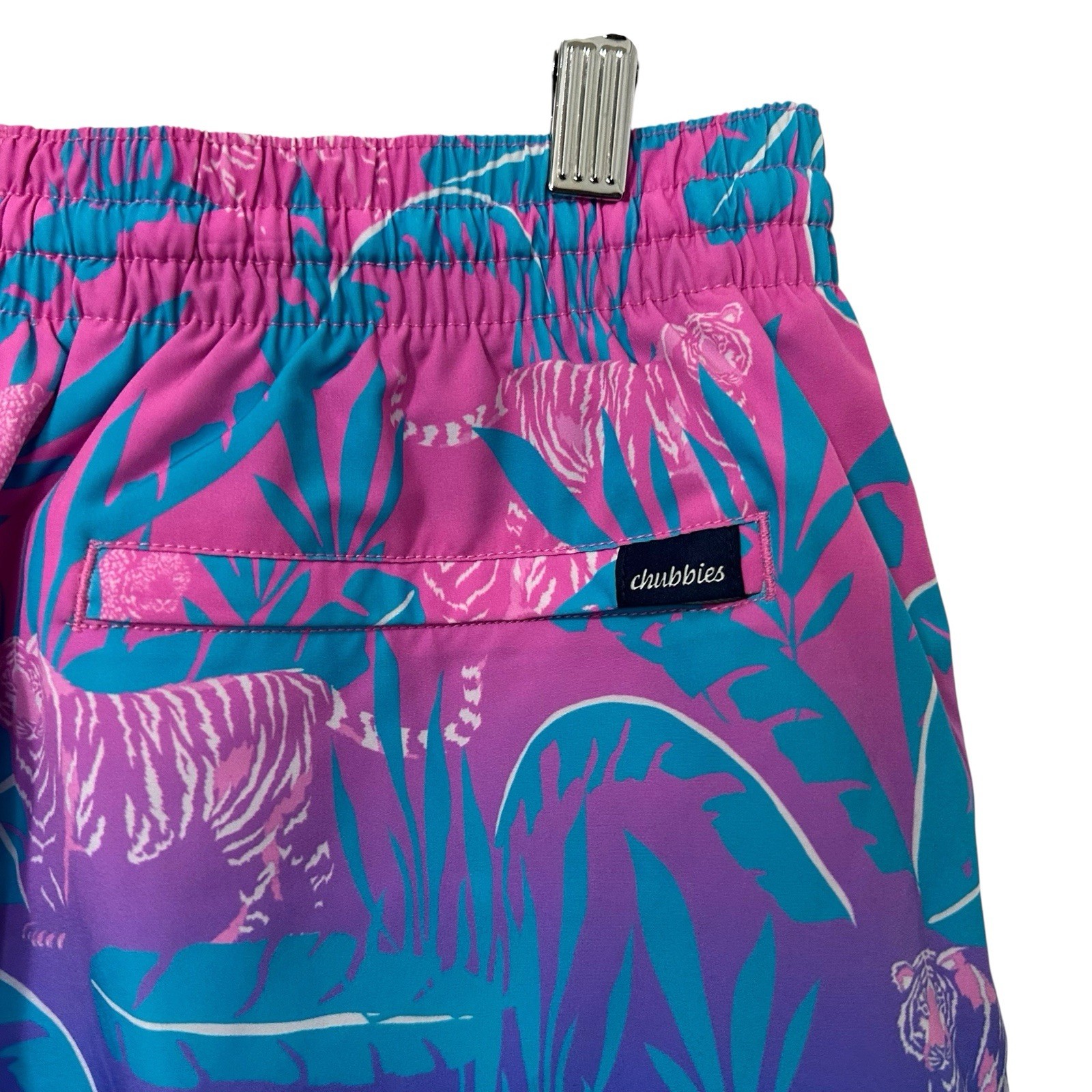 Chubbies Mens Classic 5.5" Swim Trunks Sz Large The Hydrofoils Lined NWT