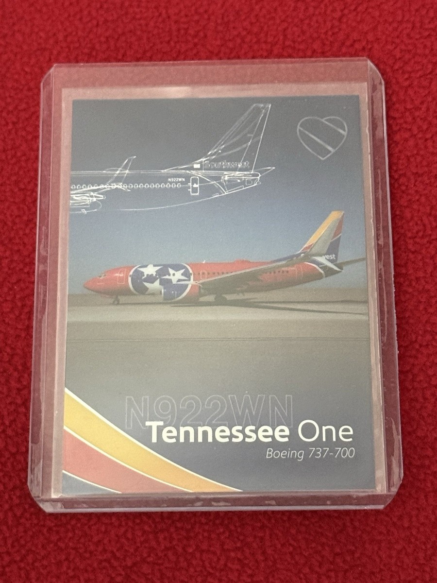 RARE SouthWest Airlines Tennessee One 03 Trading Card | eBay