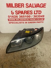 VOLVO V50 S40 PASSENGER N/S XENON HEADLIGHT 07 PLATE 30698895
